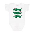 thumbnail image 1 of Inktastic Alligator Crocodile Reptile Girls Baby Bodysuit, 1 of 5