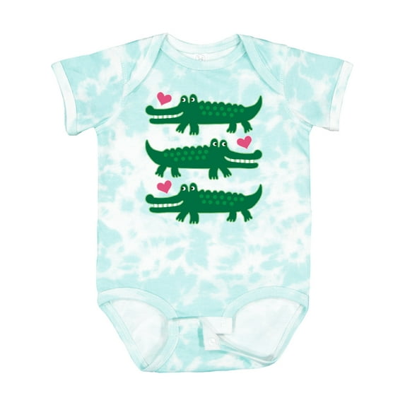 Inktastic Alligator Crocodile Reptile Girls Baby Bodysuit
