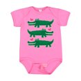 thumbnail image 1 of Inktastic Alligator Crocodile Reptile Girls Baby Bodysuit, 1 of 5