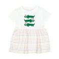 thumbnail image 1 of Inktastic Alligator Crocodile Reptile Girls Baby Dress, 1 of 5