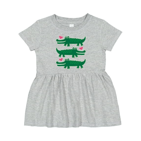 Inktastic Alligator Crocodile Reptile Girls Baby Dress