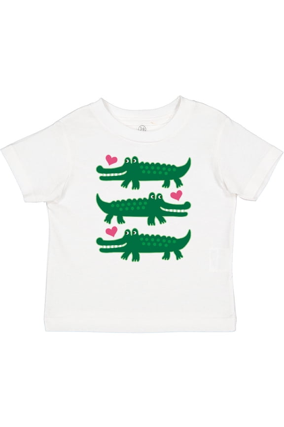 Alligator Crocodile Reptile Girls Baby T-Shirt