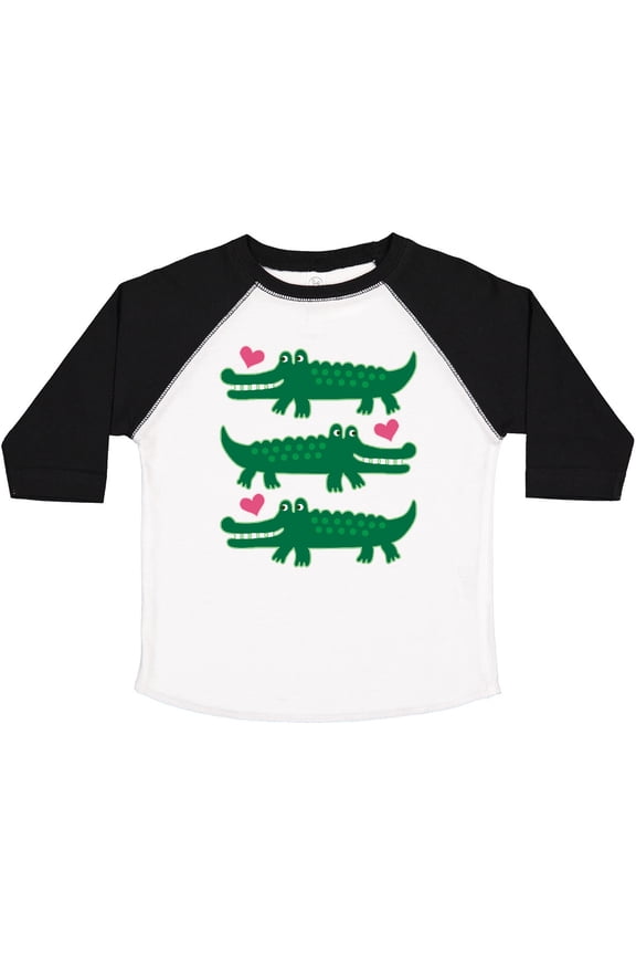 Alligator Crocodile Reptile Girls Toddler T-Shirt