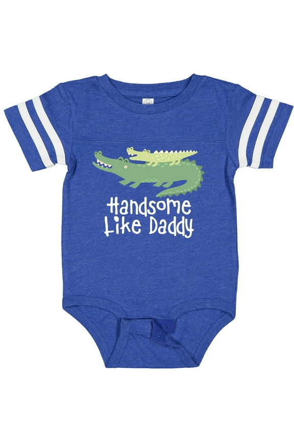 Alligator Handsome Like Daddy Baby Boy Boys Baby Bodysuit