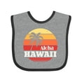 thumbnail image 1 of Inktastic Aloha Hawaii Vacation Retro Vintage Boys or Girls Baby Bib, 1 of 4