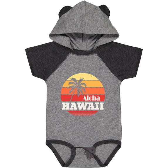 Inktastic Aloha Hawaii Vacation Retro Vintage Boys or Girls Baby Bodysuit