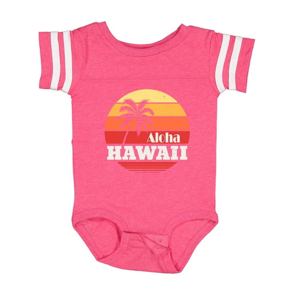 Inktastic Aloha Hawaii Vacation Retro Vintage Boys or Girls Baby Bodysuit