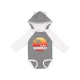 thumbnail image 1 of Inktastic Aloha Hawaii Vacation Retro Vintage Boys or Girls Long Sleeve Baby Bodysuit, 1 of 5
