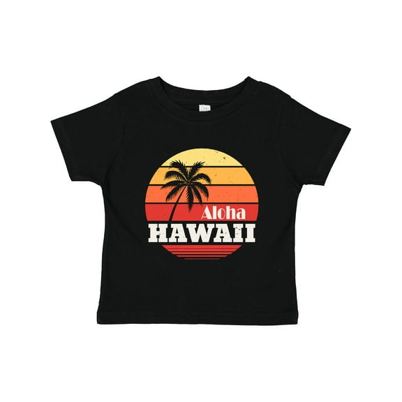 Inktastic Aloha Hawaii Vacation Retro Vintage Boys or Girls Toddler T-Shirt
