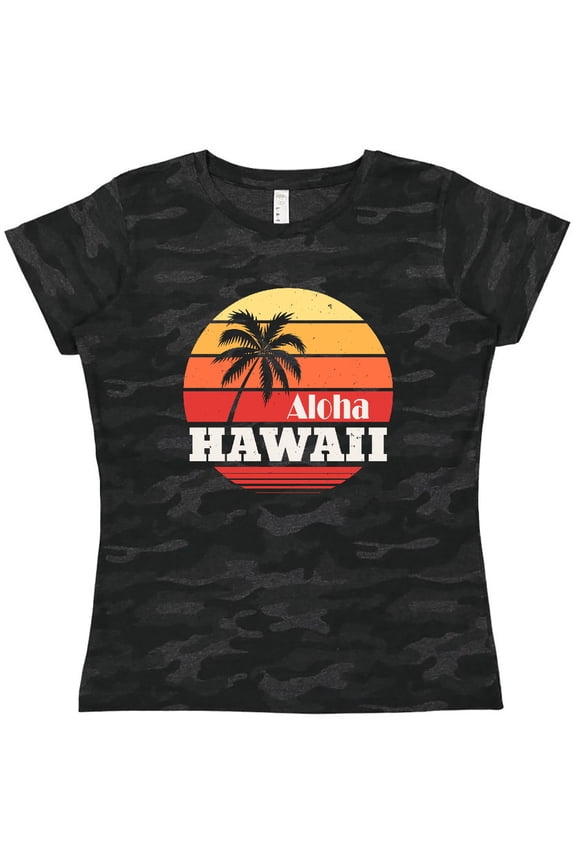 Aloha Hawaii Vacation Retro Vintage Women's T-Shirt