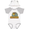 thumbnail image 1 of Inktastic Aloha Palm Boys or Girls Baby Bodysuit, 1 of 5
