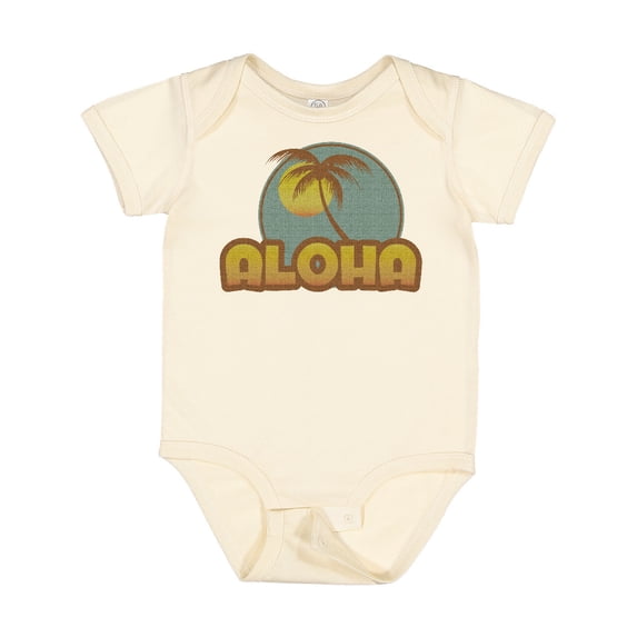 Inktastic Aloha Palm Boys or Girls Baby Bodysuit