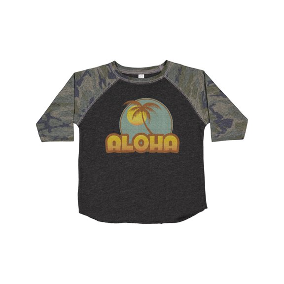 Inktastic Aloha Palm Boys or Girls Toddler T-Shirt