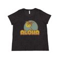 thumbnail image 1 of Inktastic Aloha Palm Women's Plus Size T-Shirt, 1 of 5