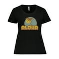 thumbnail image 1 of Inktastic Aloha Palm Women's Plus Size T-Shirt, 1 of 5