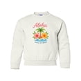 thumbnail image 1 of Inktastic Aloha State of Mind Youth Sweatshirt, 1 of 4