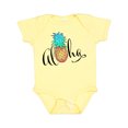 thumbnail image 1 of Inktastic Aloha- in Cursive with Pineapple Rainbow Colors Boys or Girls Baby Bodysuit, 1 of 5