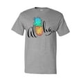 thumbnail image 1 of Inktastic Aloha- in Cursive with Pineapple Rainbow Colors T-Shirt, 1 of 5