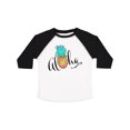 thumbnail image 1 of Inktastic Aloha- in cursive with pineapple rainbow colors Boys or Girls Toddler T-Shirt, 1 of 5