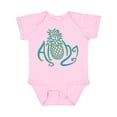 thumbnail image 1 of Inktastic Aloha- with Multicolor Teal Pineapple Boys or Girls Baby Bodysuit, 1 of 5