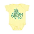 thumbnail image 1 of Inktastic Aloha- with Multicolor Teal Pineapple Boys or Girls Baby Bodysuit, 1 of 5