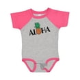 thumbnail image 1 of Inktastic Aloha- with Pineapple Boys or Girls Baby Bodysuit, 1 of 5