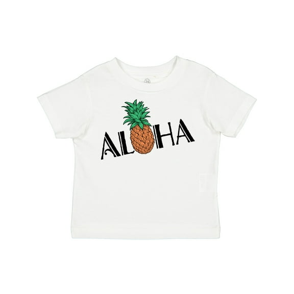 Inktastic Aloha- with Pineapple Boys or Girls Toddler T-Shirt