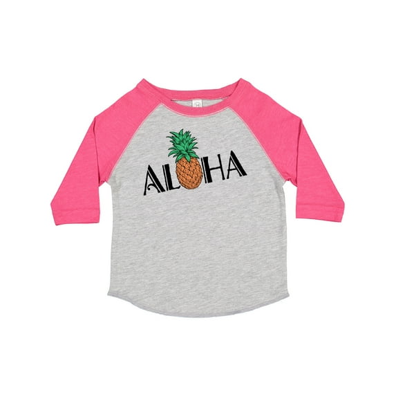 Inktastic Aloha- with Pineapple Boys or Girls Toddler T-Shirt