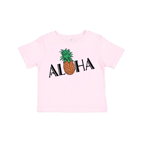Inktastic Aloha- with Pineapple Boys or Girls Toddler T-Shirt