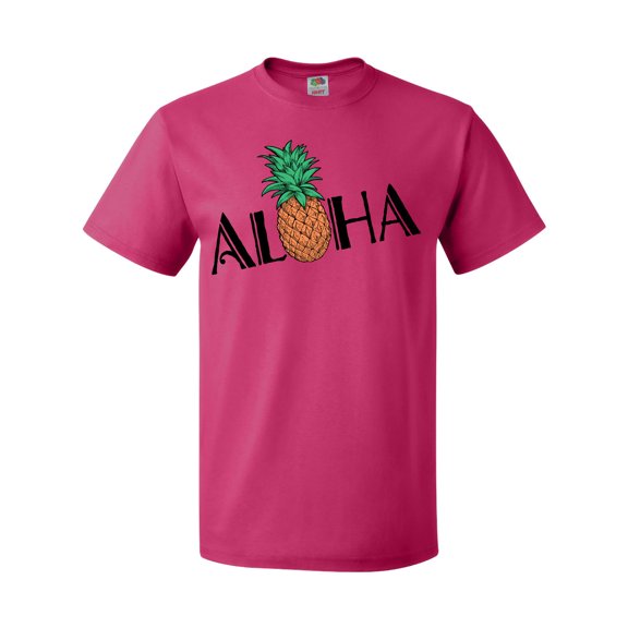 Inktastic Aloha- with Pineapple T-Shirt