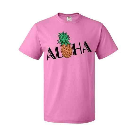 Inktastic Aloha- with Pineapple T-Shirt
