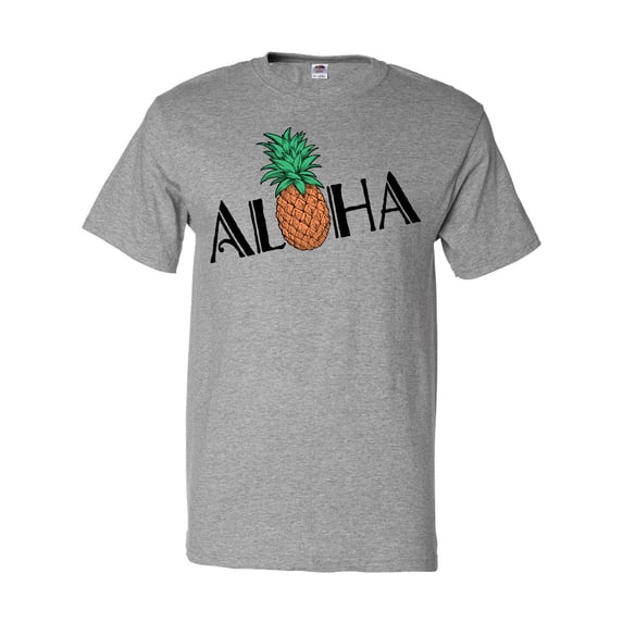 Inktastic Aloha- with Pineapple T-Shirt
