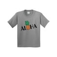thumbnail image 1 of Inktastic Aloha with Pineapple Youth T-Shirt, 1 of 5
