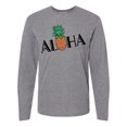thumbnail image 1 of Inktastic Aloha- with pineapple Long Sleeve T-Shirt, 1 of 5