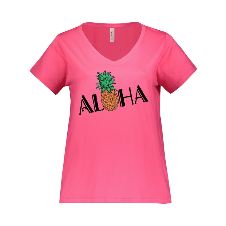 womens plus size pineapple shirts