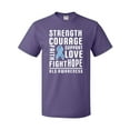 thumbnail image 1 of Inktastic Als Awareness Strength Courage Support T-Shirt, 1 of 5