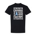 thumbnail image 1 of Inktastic ALS Awareness Strength Courage Support T-Shirt, 1 of 5