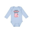 thumbnail image 1 of Inktastic Always Axolotl Questions Cute Curious Axolotl Boys or Girls Long Sleeve Baby Bodysuit, 1 of 5