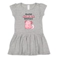 thumbnail image 1 of Inktastic Always Axolotl Questions Cute Curious Axolotl Girls Toddler Dress, 1 of 5