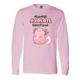 thumbnail image 1 of Inktastic Always Axolotl Questions Cute Curious Axolotl Long Sleeve T-Shirt, 1 of 5