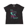 thumbnail image 1 of Inktastic Always Be Yourself, Unless You Can Be a Mermaid Women's Plus Size T-Shirt, 1 of 5