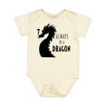 thumbnail image 1 of Inktastic Always Be a Dragon Boys or Girls Baby Bodysuit, 1 of 5