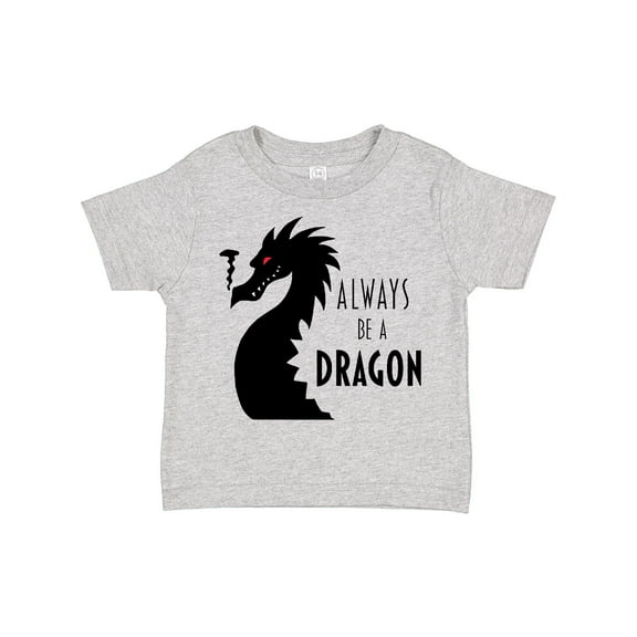 Inktastic Always Be a Dragon Boys or Girls Toddler T-Shirt