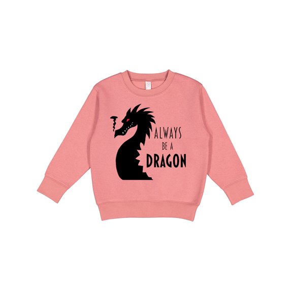 Inktastic Always Be a Dragon Toddler Sweatshirt