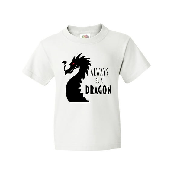 Inktastic Always Be a Dragon Youth T-Shirt