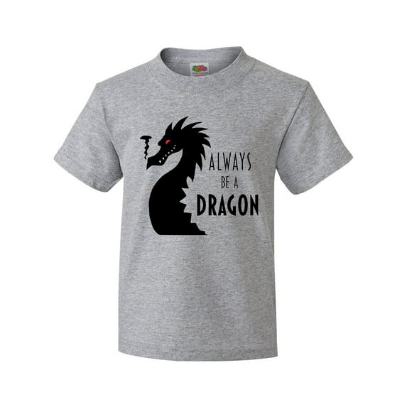 Inktastic Always Be a Dragon Youth T-Shirt