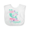 thumbnail image 1 of Inktastic Always be Yourself, Unless you can be a Mermaid Boys or Girls Baby Bib, 1 of 4