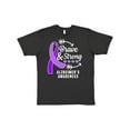 thumbnail image 1 of Inktastic Alzheimer's Awareness Brave and Strong T-Shirt, 1 of 5