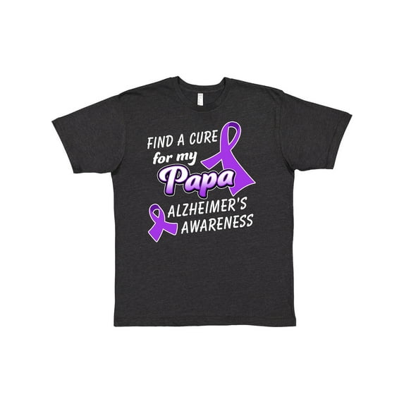 Inktastic Alzheimer's Awareness Find a Cure for my Papa T-Shirt