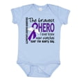 thumbnail image 1 of Inktastic Alzheimer's Disease Bravest Hero I Ever Knew 1 Boys or Girls Baby Bodysuit, 1 of 5